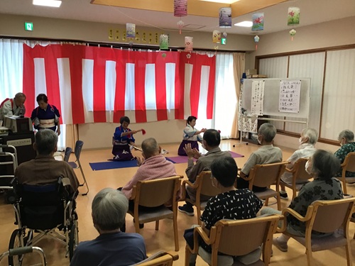 安来節の披露